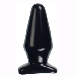 Butt Plug Black Large 5.5 Inches Butt Plug Black Large 5.5 Inches