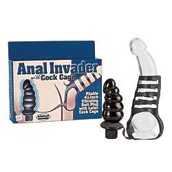 Anal Invader and Cock cage Anal Invader and Cock cage