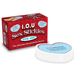I.O.U. Sex Stickies For Him I.O.U. Sex Stickies For Him