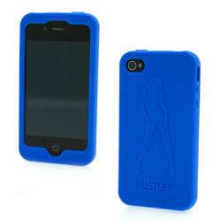 Hustler Silicone iPhone 4 and 4s Blue Sexy Girl Case Hustler Silicone iPhone 4 and 4s Blue Sexy Girl Case