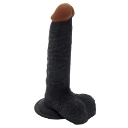 Lifelikes Black Duke Dildo 7 Inch Brown Lifelikes Black Duke Dildo 7 Inch Brown