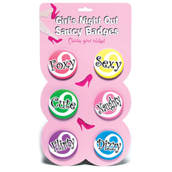 Girls Night Out Saucy Badges Girls Night Out Saucy Badges