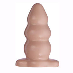 Tripple Ripple Butt Plug Large