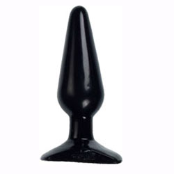 Butt Plug Black Medium 5 Inches