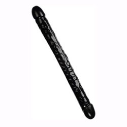 18 Inch Veined Double Header Black