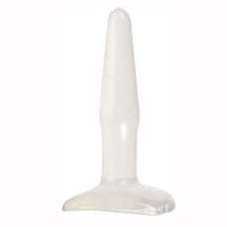 Butt Plug Clear Jelly Small
