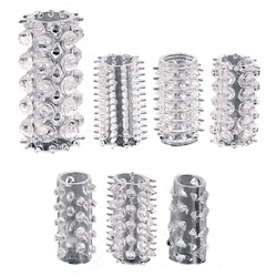 Vinyl Stimulator Penis Sleeves