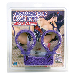 Japanese Silk Love Rope Ankle Cuffs
