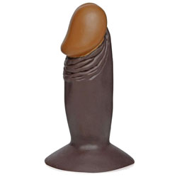 Short Surpise Black Butt Plug