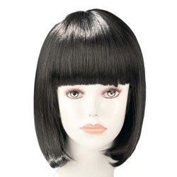 China Doll Black Bob Wig