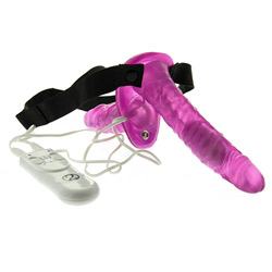 Duo Vibrating Strap On