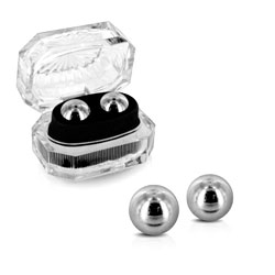 Ben Wa Silver Love Balls
