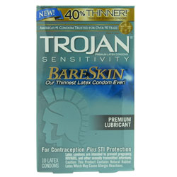 Trojan BareSkin Condoms 10 Pack