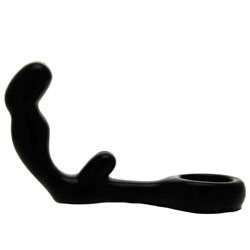 Prostate Plug with Cock Ring and Vibrating Stimulator