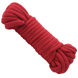 Japanese Style Bondage Rope in Red