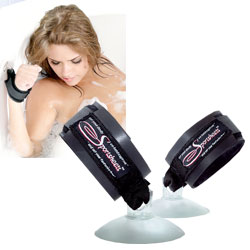 Sex In The Shower - Suction Hand Cuffs