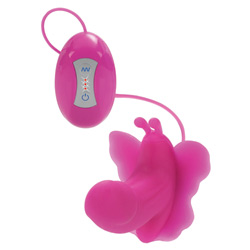 7 Function Silicone Love Rider Wild Butterfly Strap-on