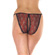 Red and Black Tanga Open Brief