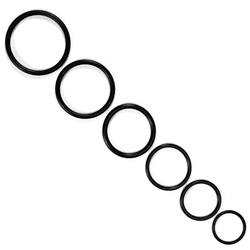 Thin Rubber Cock Ring 30mm