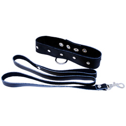 Leather Leash and Collar